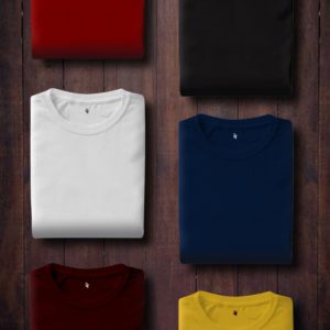 Camiseta malha 100% algodão